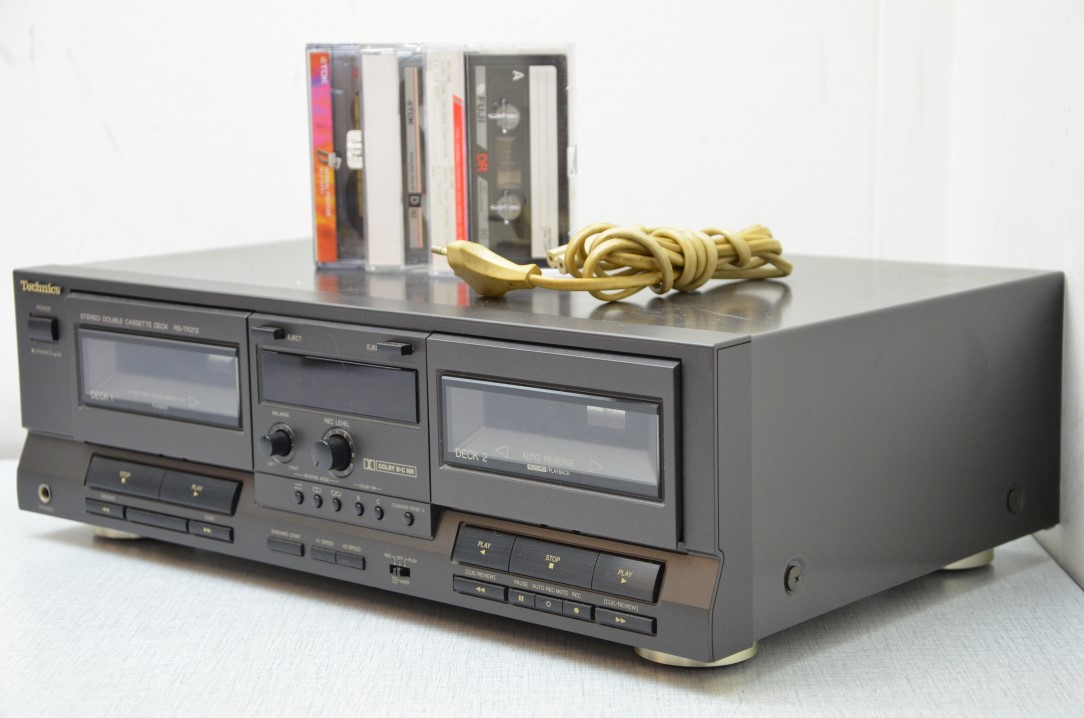 Technics RS-TR212 double Cassette Deck  			